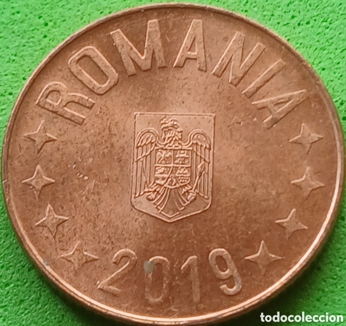 Monedas antiguas de Europa: Ruman&iacute;a 5 bani 2019 UC#2
