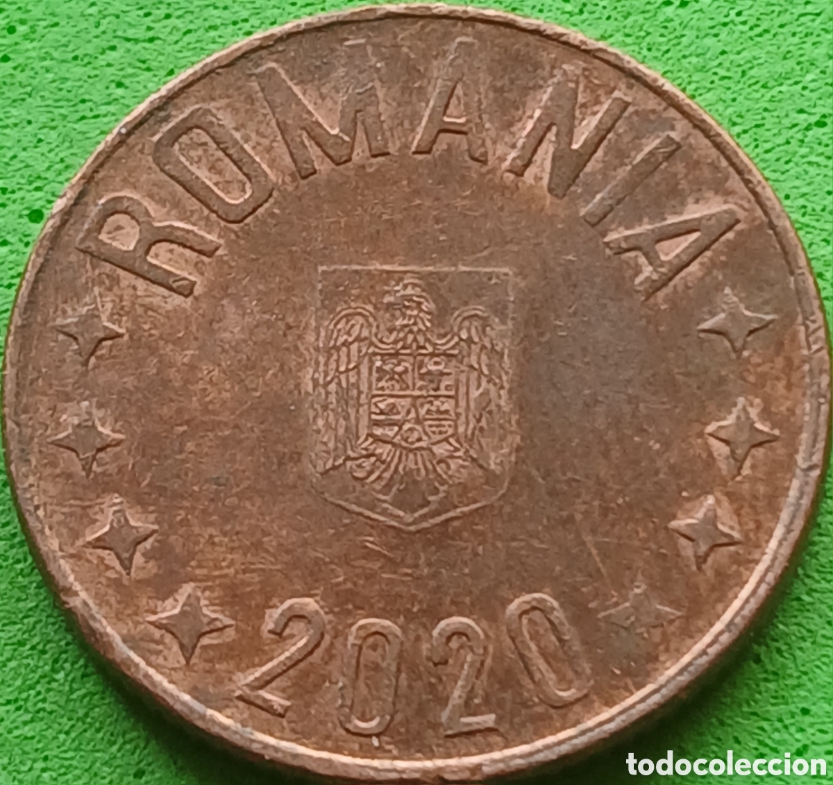 Monedas antiguas de Europa: Ruman&iacute;a 5 bani 2020 UC#2
