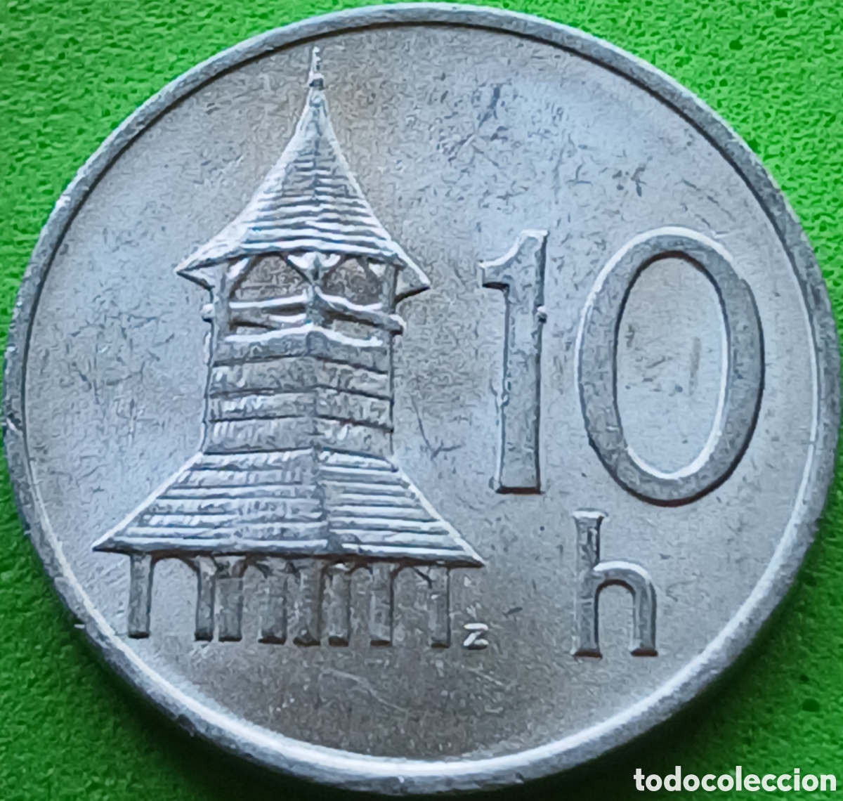 Monedas antiguas de Europa: Eslovaquia 10 halierov 1993 km#17