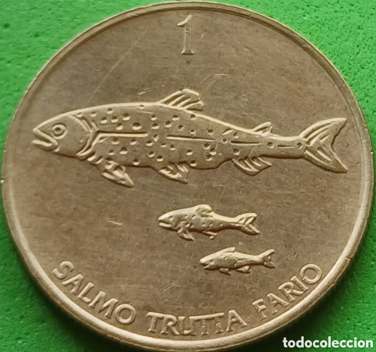 Monedas antiguas de Europa: Eslovenia 1 tolar 1993 km#4