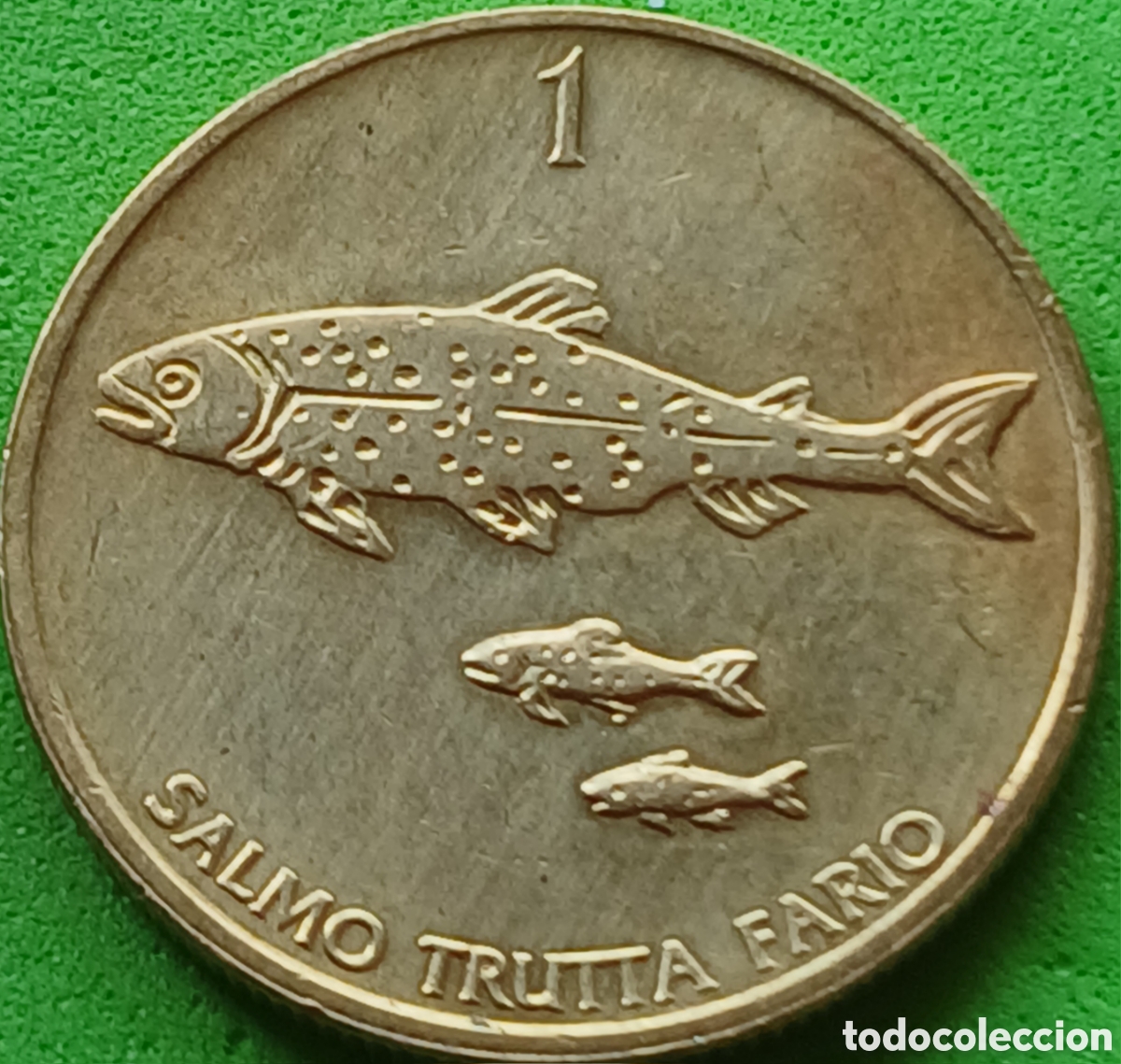 Monedas antiguas de Europa: Eslovenia 1 tolar 1996 km#4