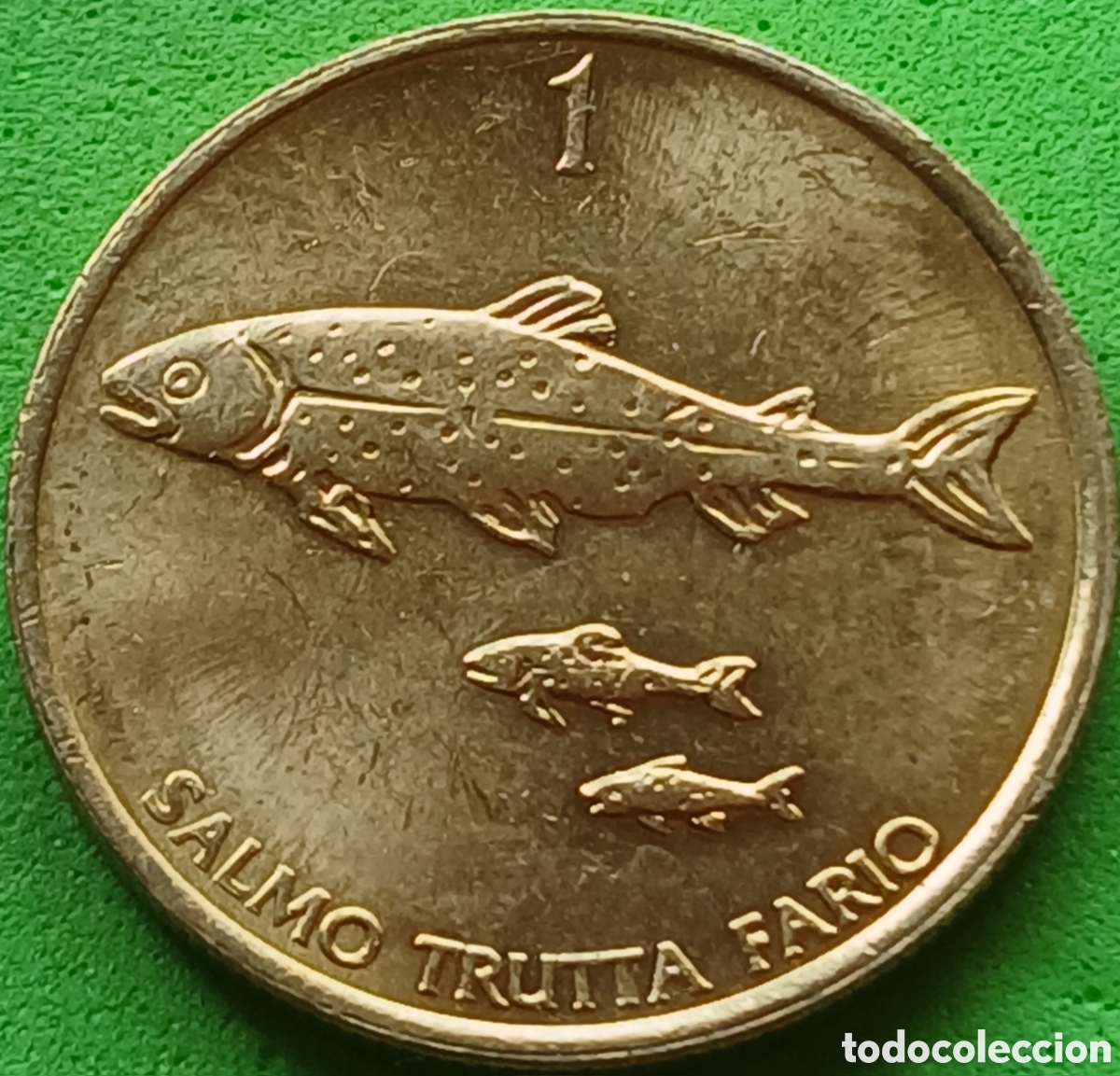 Monedas antiguas de Europa: Eslovenia 1 tolar 1999 km#4