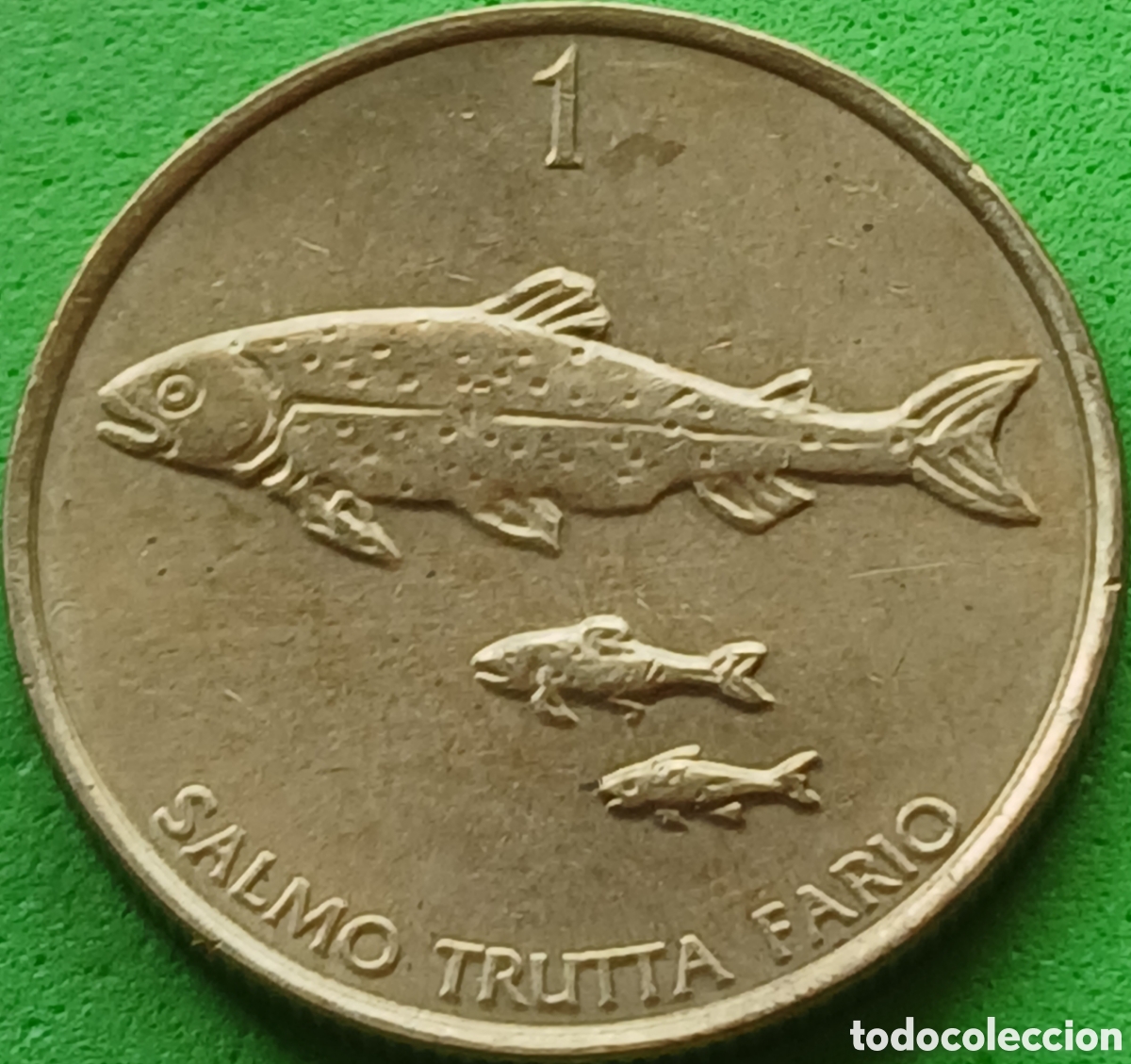 Monedas antiguas de Europa: Eslovenia 1 tolar 2000 km#4