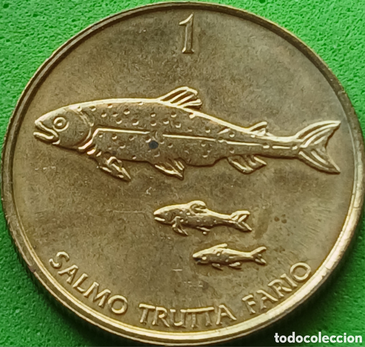 Monedas antiguas de Europa: Eslovenia 1 tolar 2001 km#4