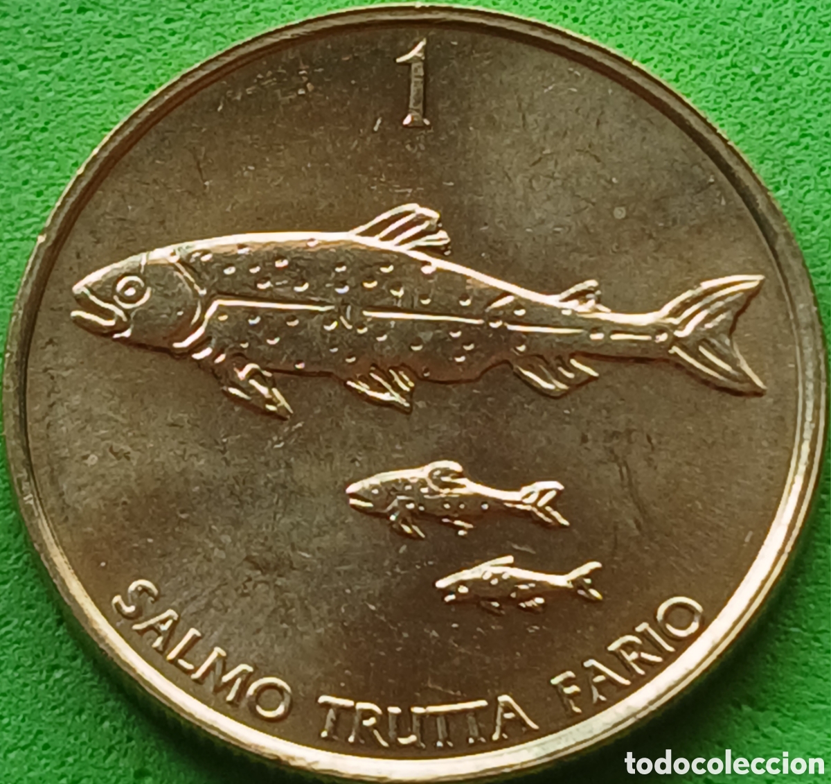 Monedas antiguas de Europa: Eslovenia 1 tolar 2004 km#4