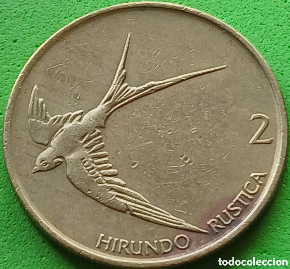 Monedas antiguas de Europa: Eslovenia 2 tolarja 1995 km#5