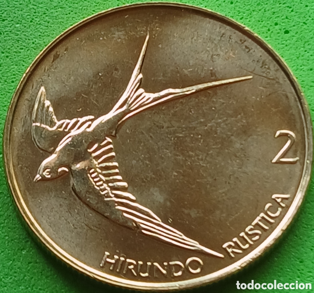 Monedas antiguas de Europa: Eslovenia 2 tolarja 2004 km#5
