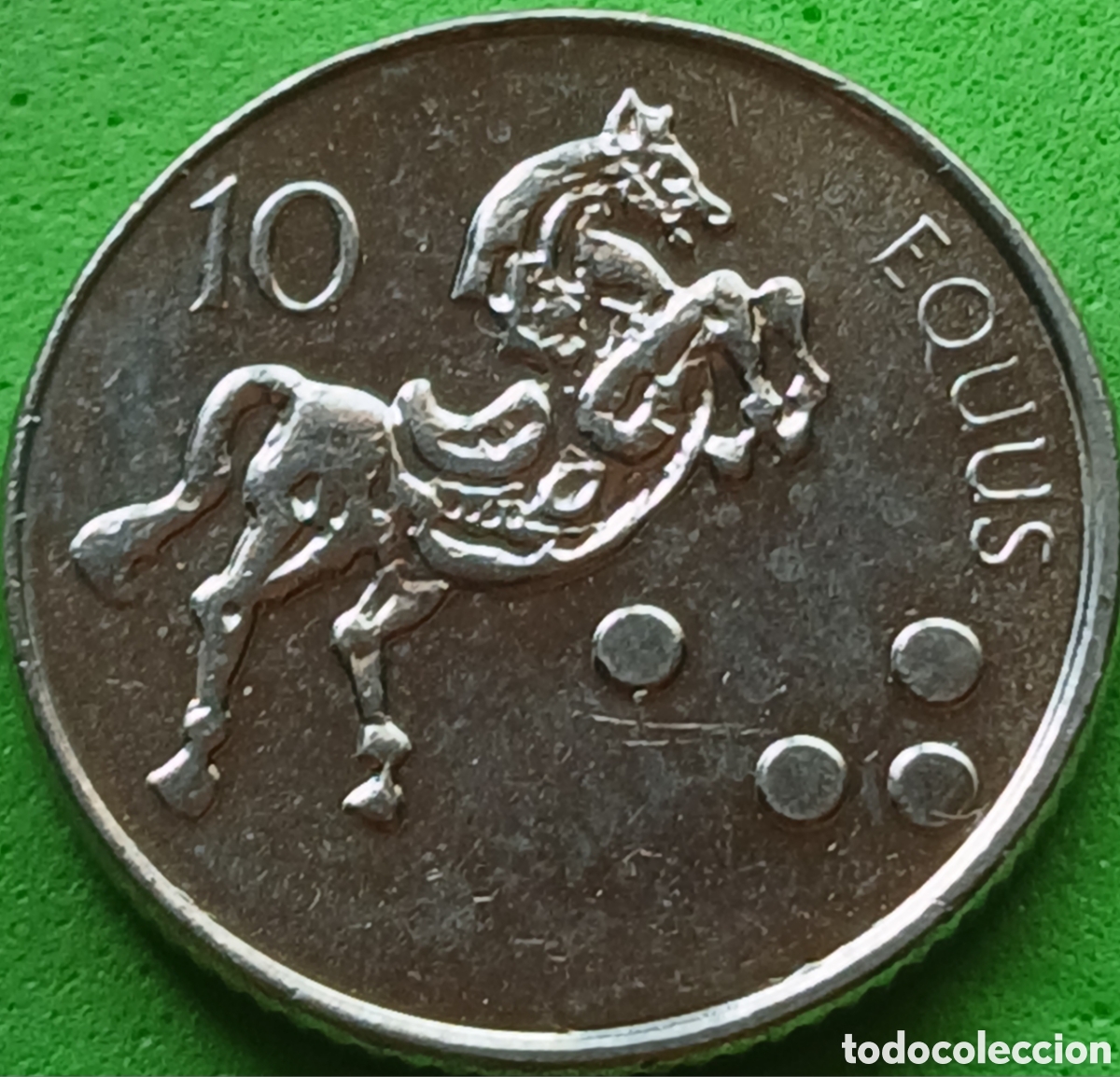 Monedas antiguas de Europa: Eslovenia 10 tolarjev 2006 km#41