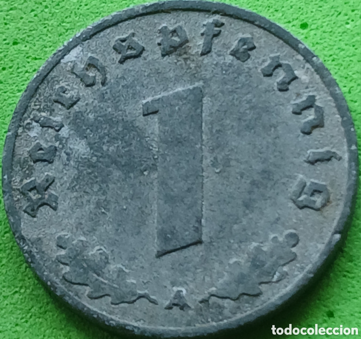Monedas antiguas de Europa: Alemania Tercer Reich 1 reichspfennig 1940 A km#97
