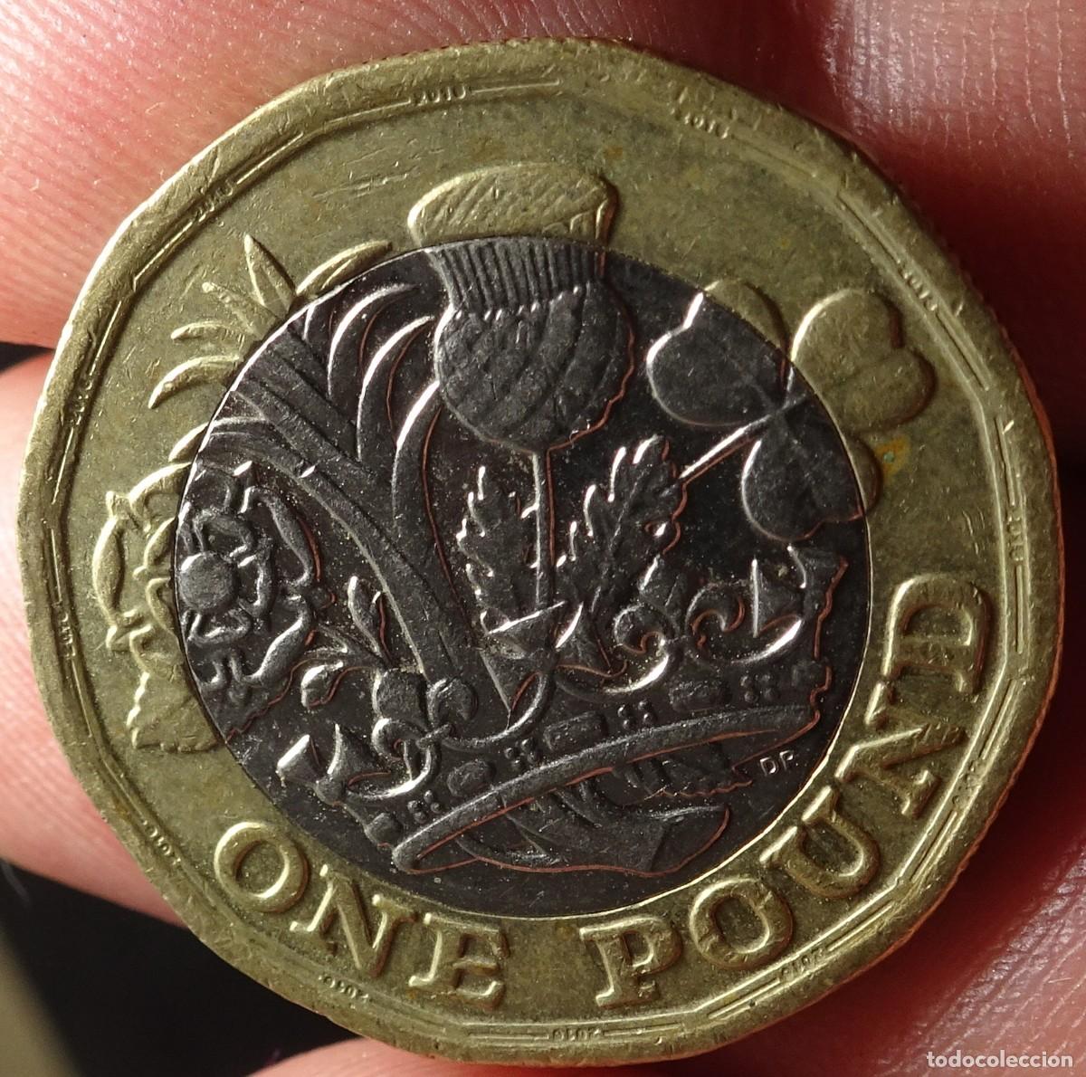 Monedas antiguas de Europa: ANTIGUA MONEDA 1 POUND, REINO UNIDO, 2016, VER FOTOS