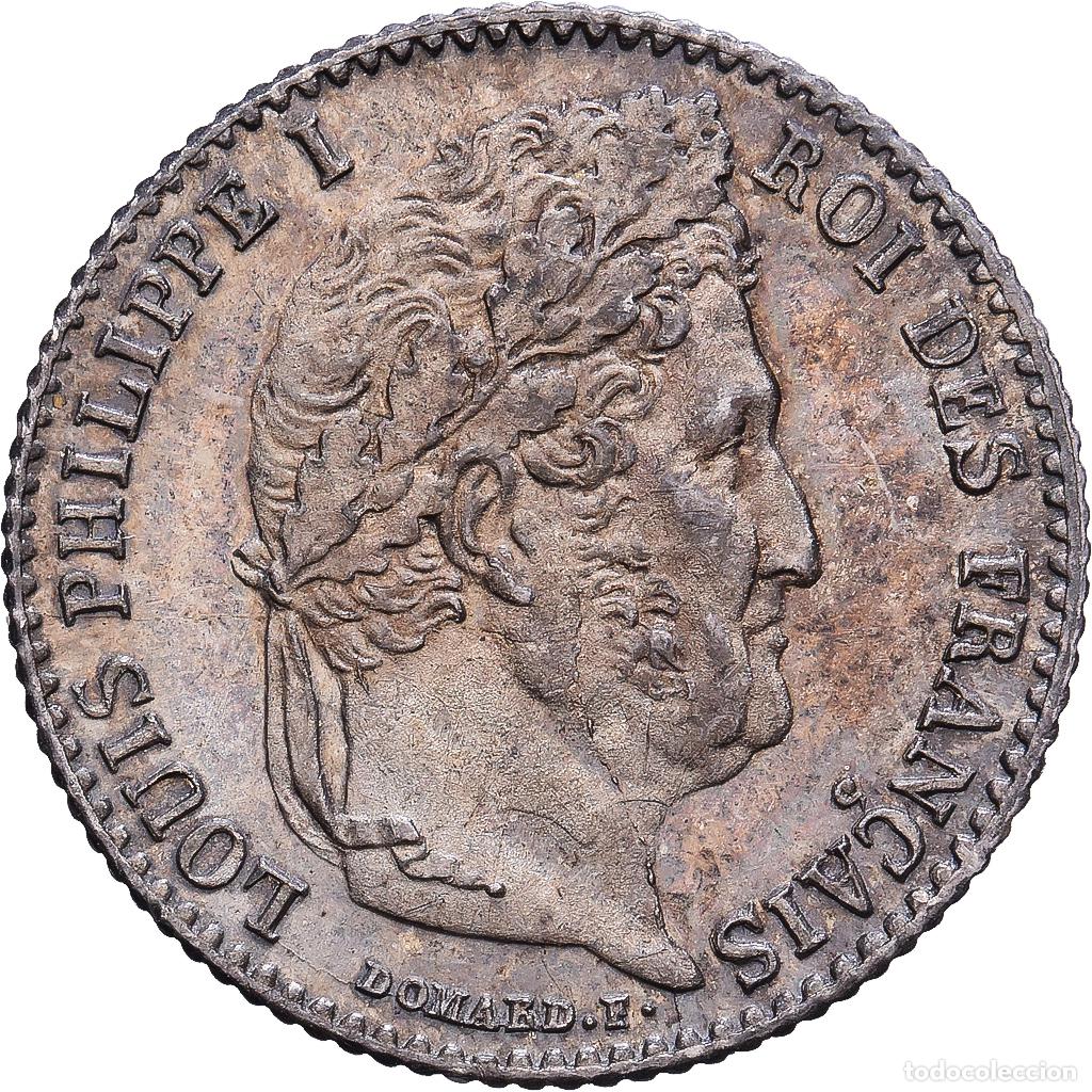 Monedas antiguas de Europa: [#1203343] Francia, 1/4 Franc, Louis-Philippe, 1836, Rouen, Plata, EBC, KM:740.2