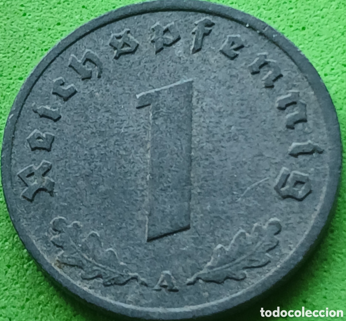 Monedas antiguas de Europa: Alemania Tercer Reich 1 reichspfennig 1943 A km#97