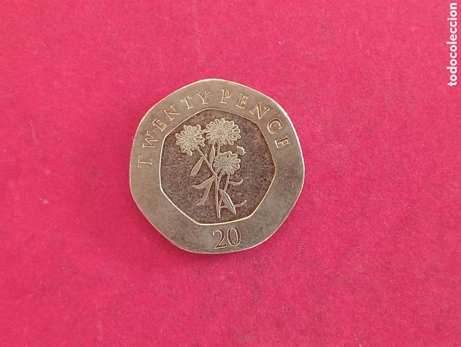 Monedas antiguas de Europa: 20 peniques de Gibraltar 2014