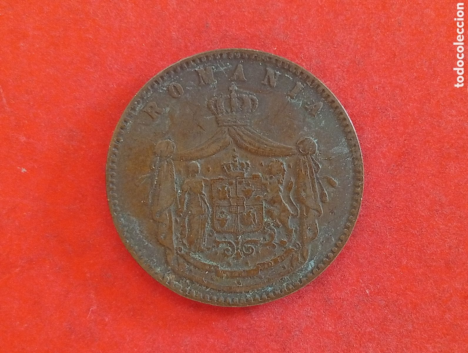 Monedas antiguas de Europa: 10 bani de Ruman&iacute;a 2867