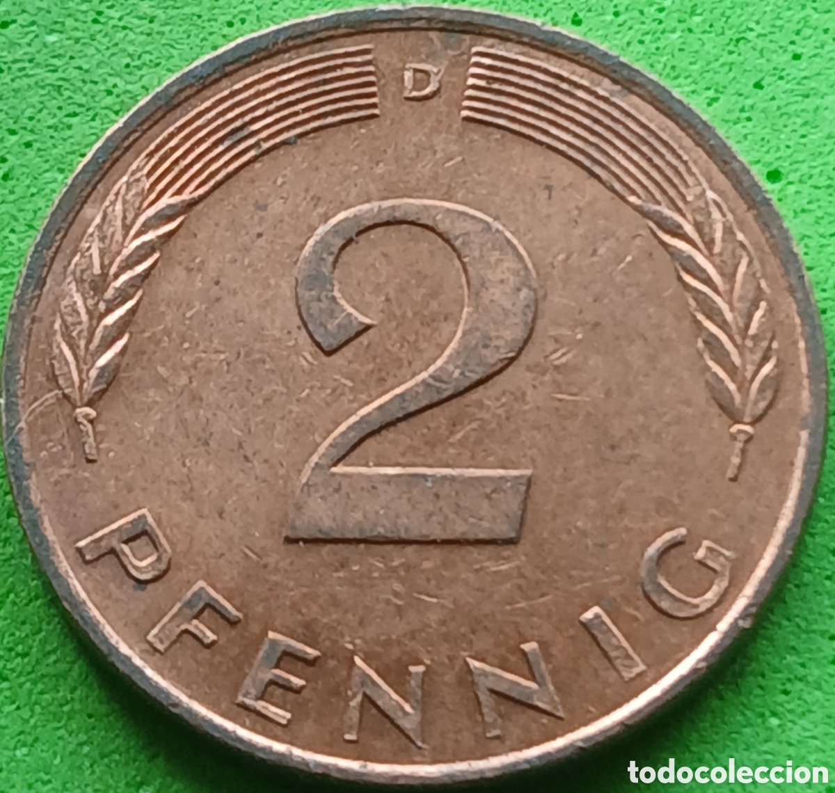 Monedas antiguas de Europa: Alemania Federal 2 pfennig 1994 D km#106a