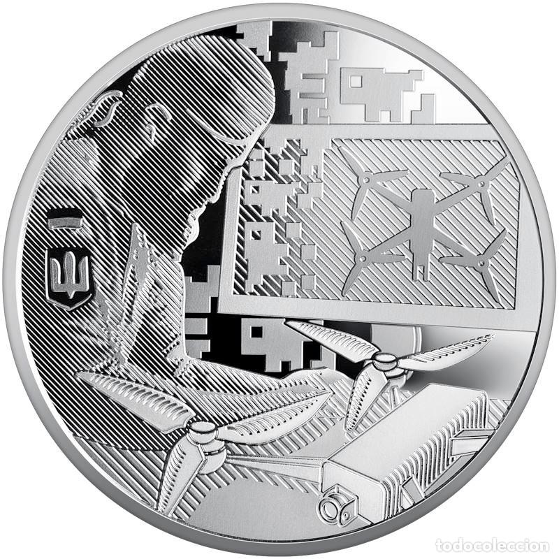 Monedas antiguas de Europa: 5 hryven UCRANIA 2026 Pa&iacute;s de los superh&eacute;roes. &iexcl;Gracias a los armeros!