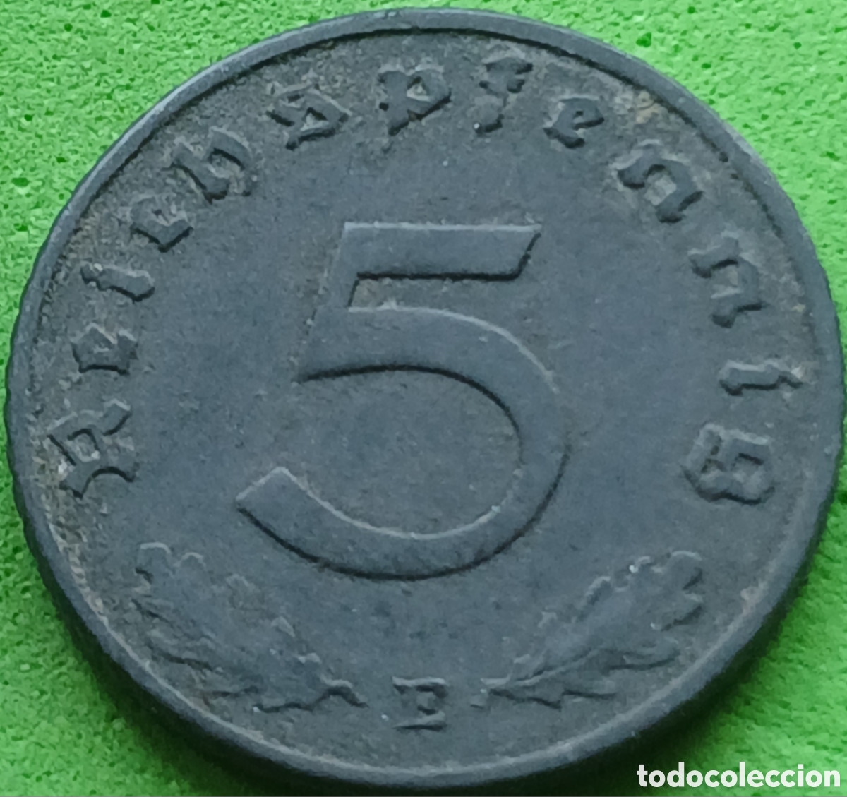 Monedas antiguas de Europa: Alemania Tercer Reich 5 reichspfennig 1940 E km#100