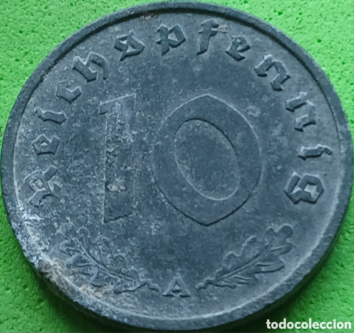 Monedas antiguas de Europa: Alemania Tercer Reich 10 reichspfennig 1941 A km#101