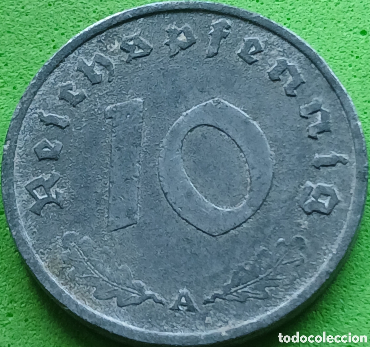 Monedas antiguas de Europa: Alemania Tercer Reich 10 reichspfennig 1940 A km#101