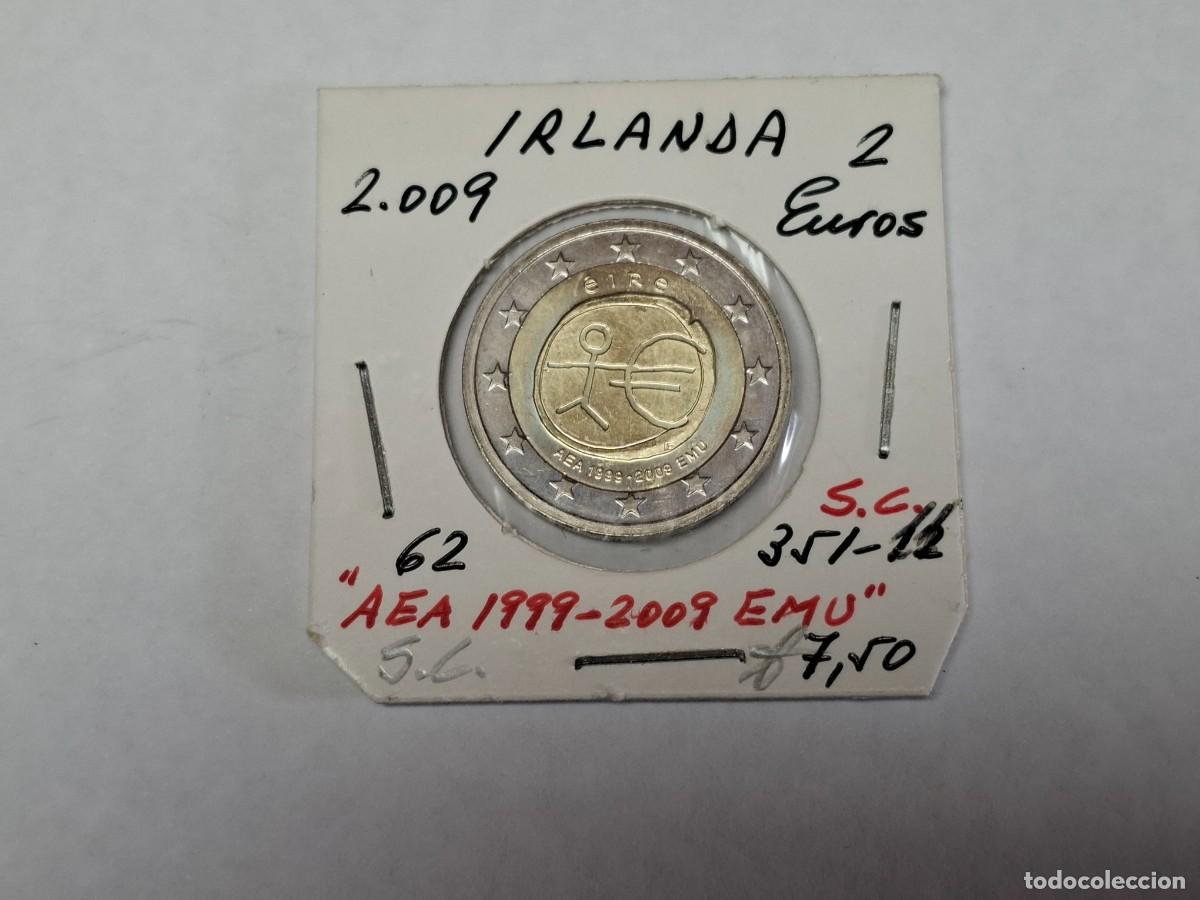 Monedas antiguas de Europa: 2 EUROS de 2009 KM 62 IRLANDA en SIN CIRCULAR