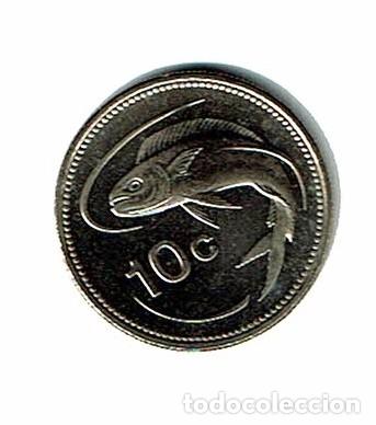 Monedas antiguas de Europa: MALTA 10 CENTS 1998 -