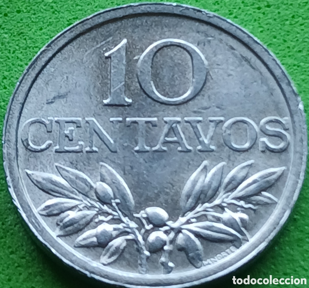 Monedas antiguas de Europa: Portugal 10 centavos 1977 km#594