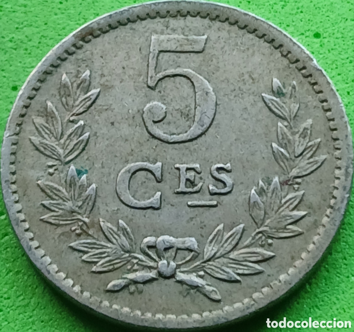 Monedas antiguas de Europa: Luxemburgo 5 c&eacute;ntimos 1924 km#33