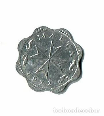 Monedas antiguas de Europa: MALTA 2 MILS 1972 - PERIODO Commonwealth - Dominio brit&aacute;nico