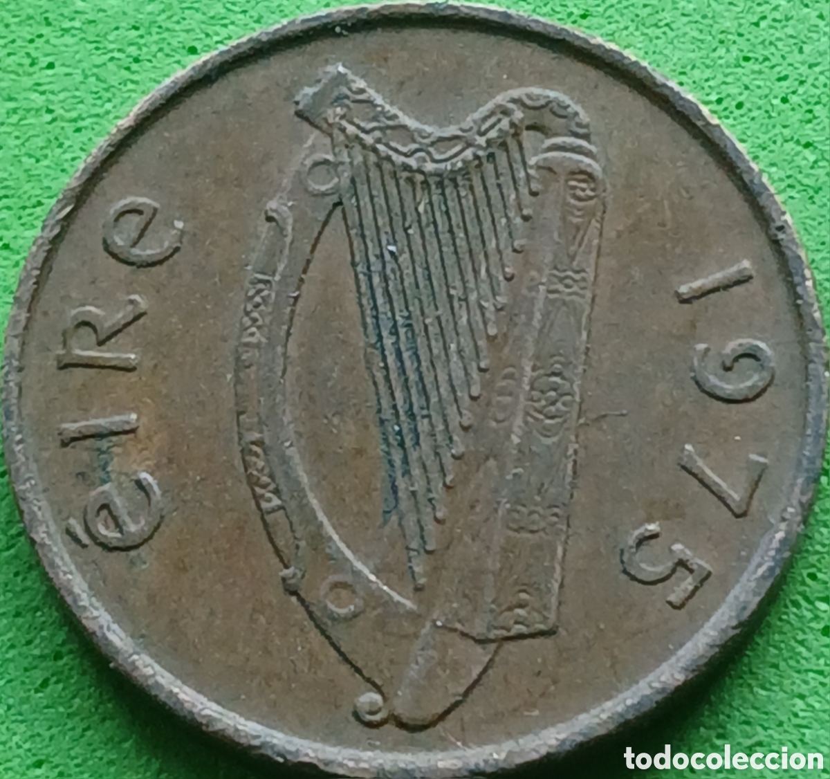 Monedas antiguas de Europa: Irlanda 1 penique 1975 km#20