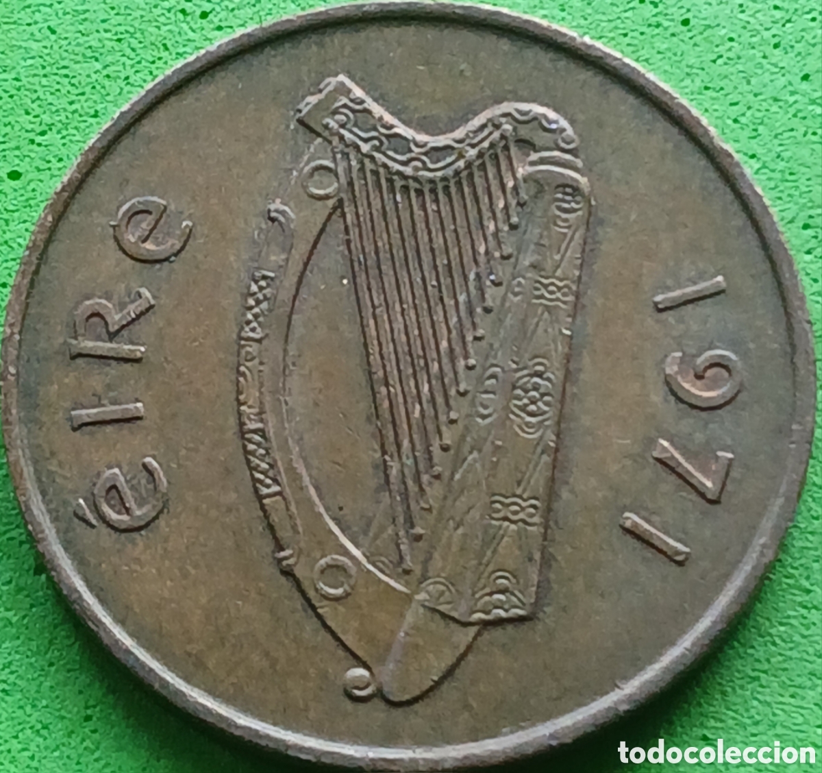 Monedas antiguas de Europa: Irlanda 2 peniques 1971 km#21