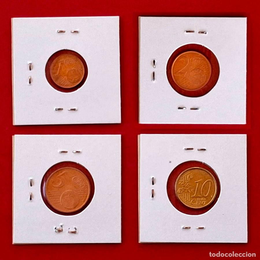 Monedas antiguas de Europa: 2002 Austria 1, 2, 5 y 10 cts. - Foto 2