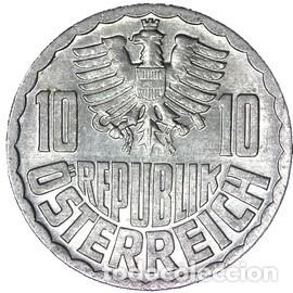 Monedas antiguas de Europa: 10 Groschen Austria 1999 - Foto 2