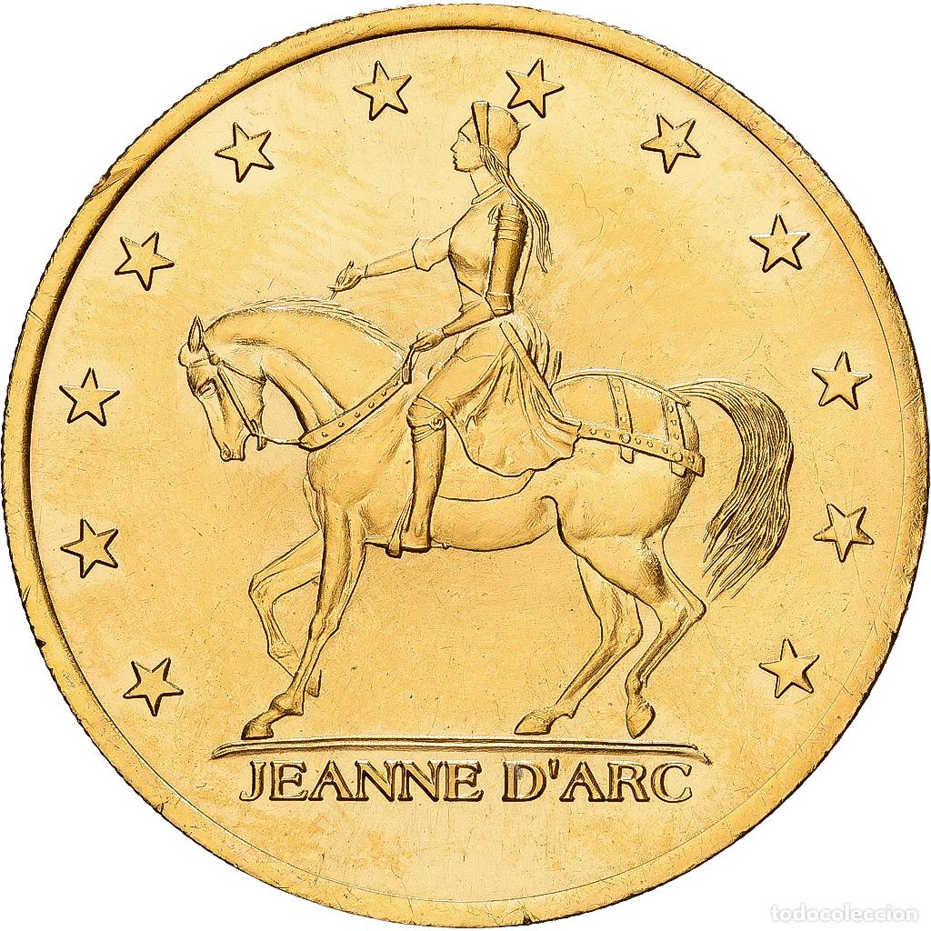 Monedas antiguas de Europa: [#1215337] Francia, 20 Euro, Orl&eacute;ans - Jeanne d'Arc, 1998, Oro vermeil, FDC