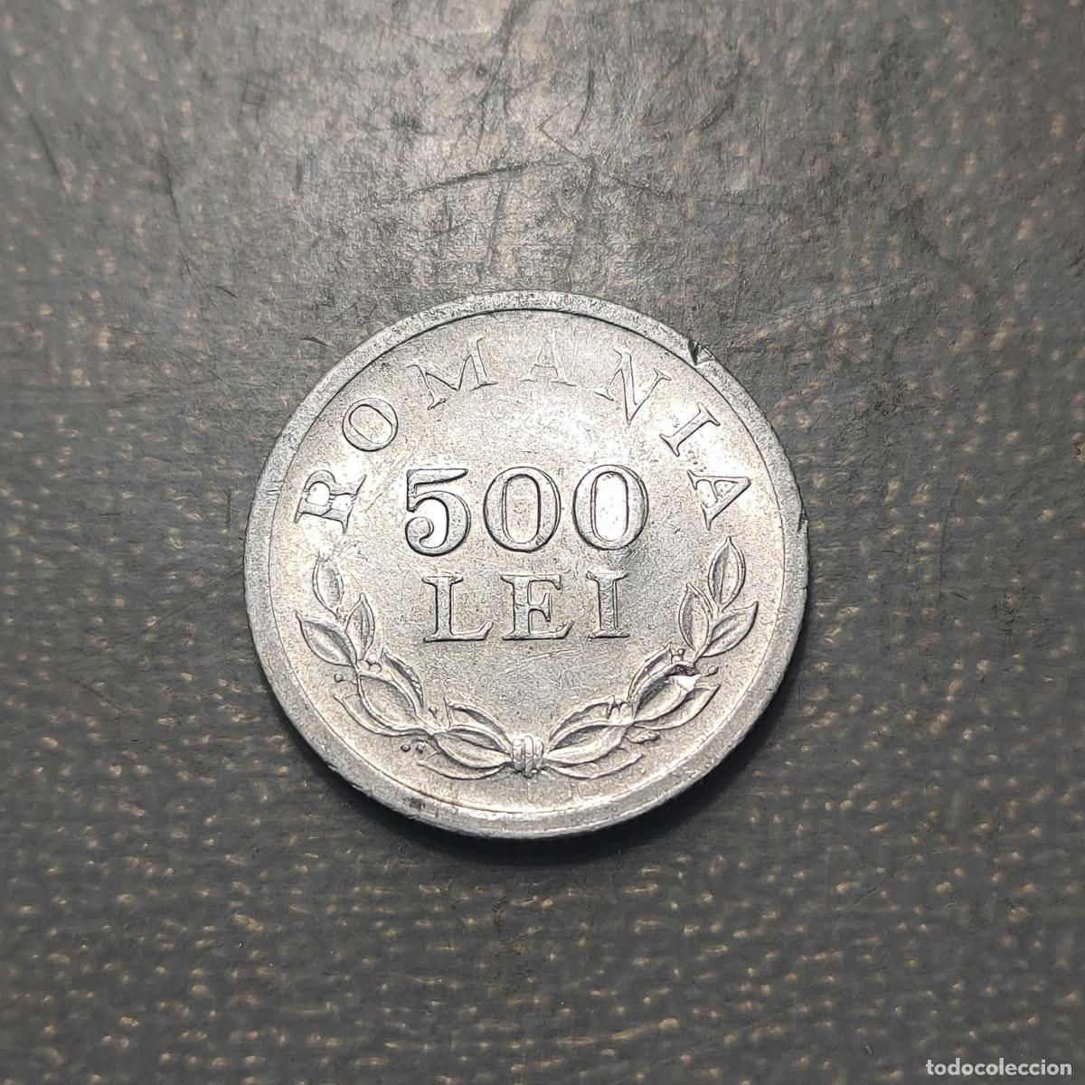Alte M&uuml;nzen aus Europa: RUMANIA ROMANIA 500 LEI 1946 MBC+