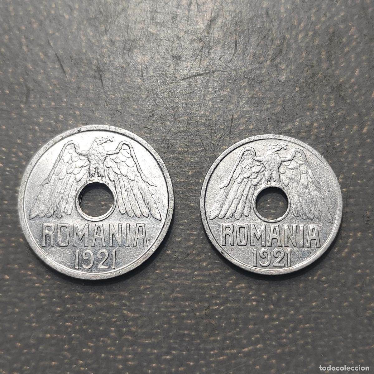Alte M&uuml;nzen aus Europa: RUMANIA ROMANIA LOTE DE 2 MONEDAS