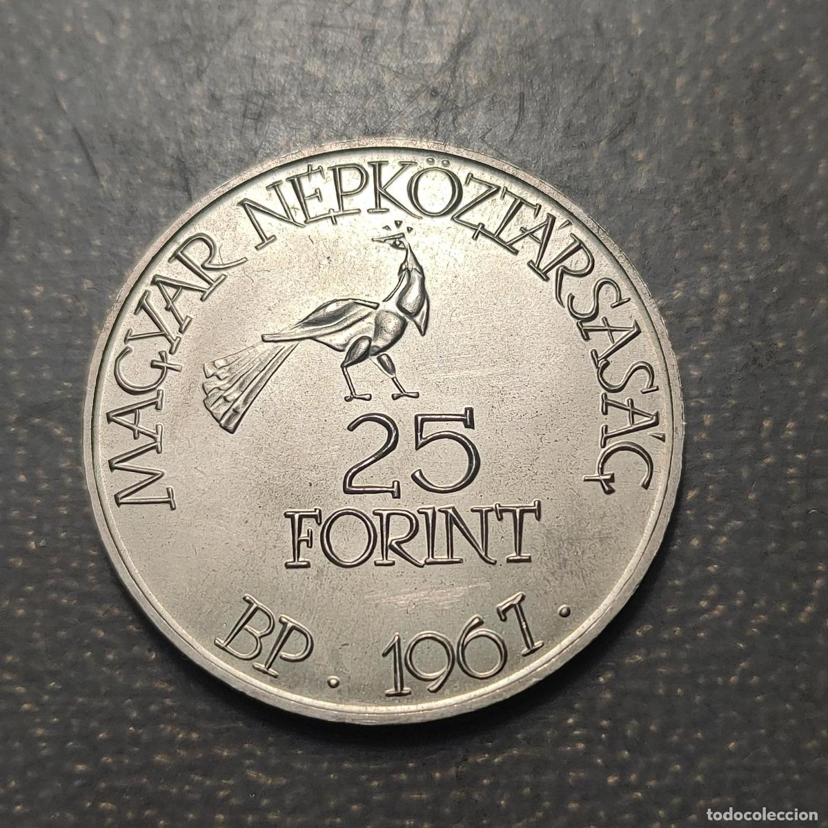 Monedas antiguas de Europa: HUNGRIA HUNGARY 25 FORINT 1967 KM 577 SC-