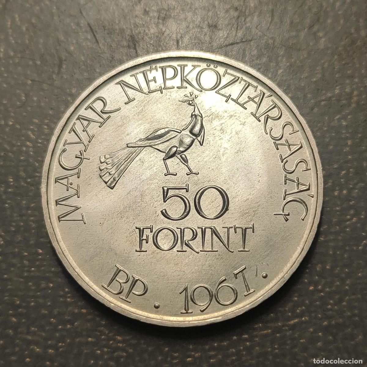 Monedas antiguas de Europa: HUNGRIA HUNGARY 50 FORINT 1967 KM 578 SC-