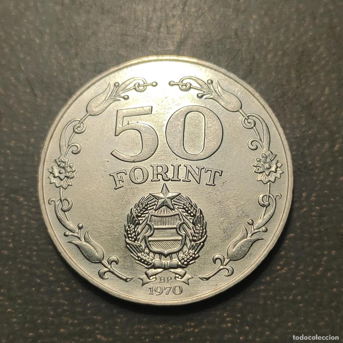 Monedas antiguas de Europa: HUNGRIA HUNGARY 50 FORINT 1970 EBC+