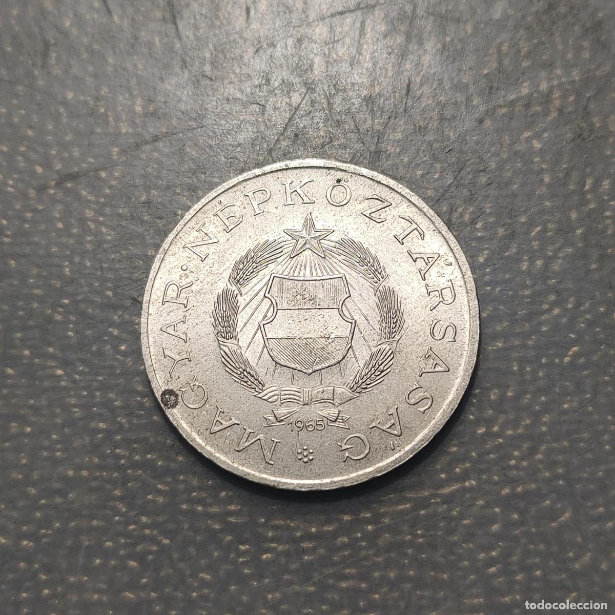 Monedas antiguas de Europa: HUNGRIA HUNGARY 2 FORINT 1965 EBC MANCHITA