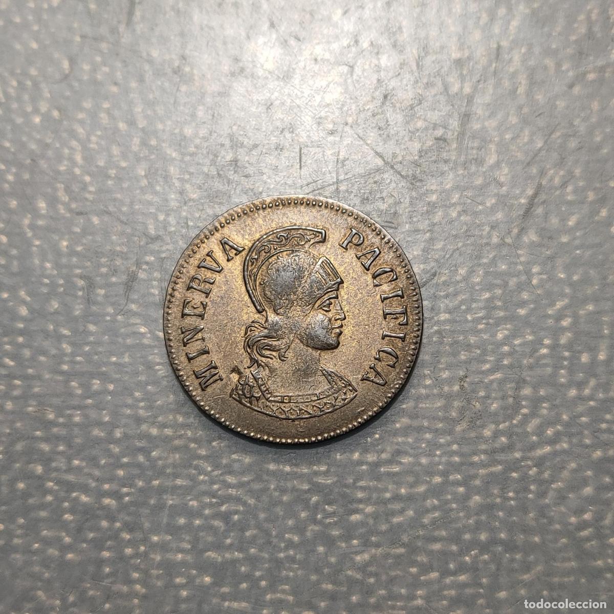 Monedas antiguas de Europa: ALEMANIA GERMANY FICHA DE JUEGO NUREMBERG (1750-1799) MINERVA PACIFICA