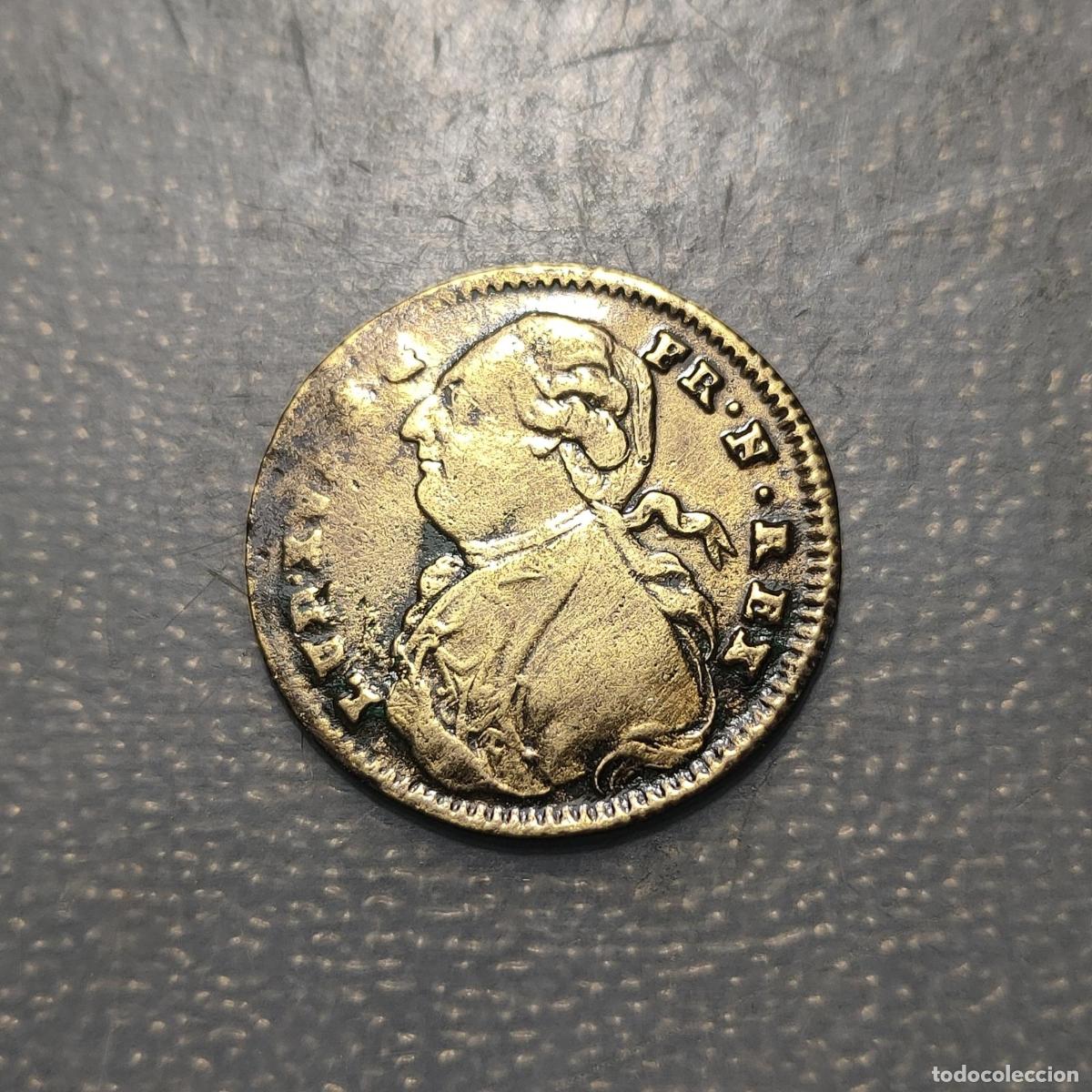 Monedas antiguas de Europa: FRANCIA FRANCE LOUIS XVI JETTON 1790 OPTIMO PRINCIPI