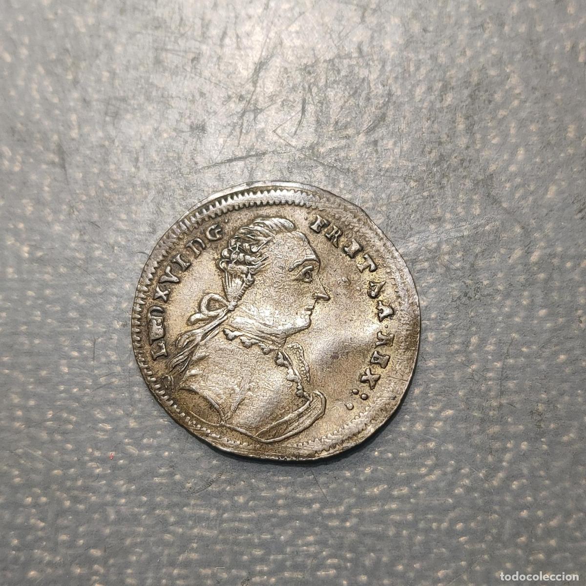 Monedas antiguas de Europa: FRANCIA FRANCE LOUIS XVI JETTON 1791 GRABADOR: JOHAN CHRISTIAN REICH
