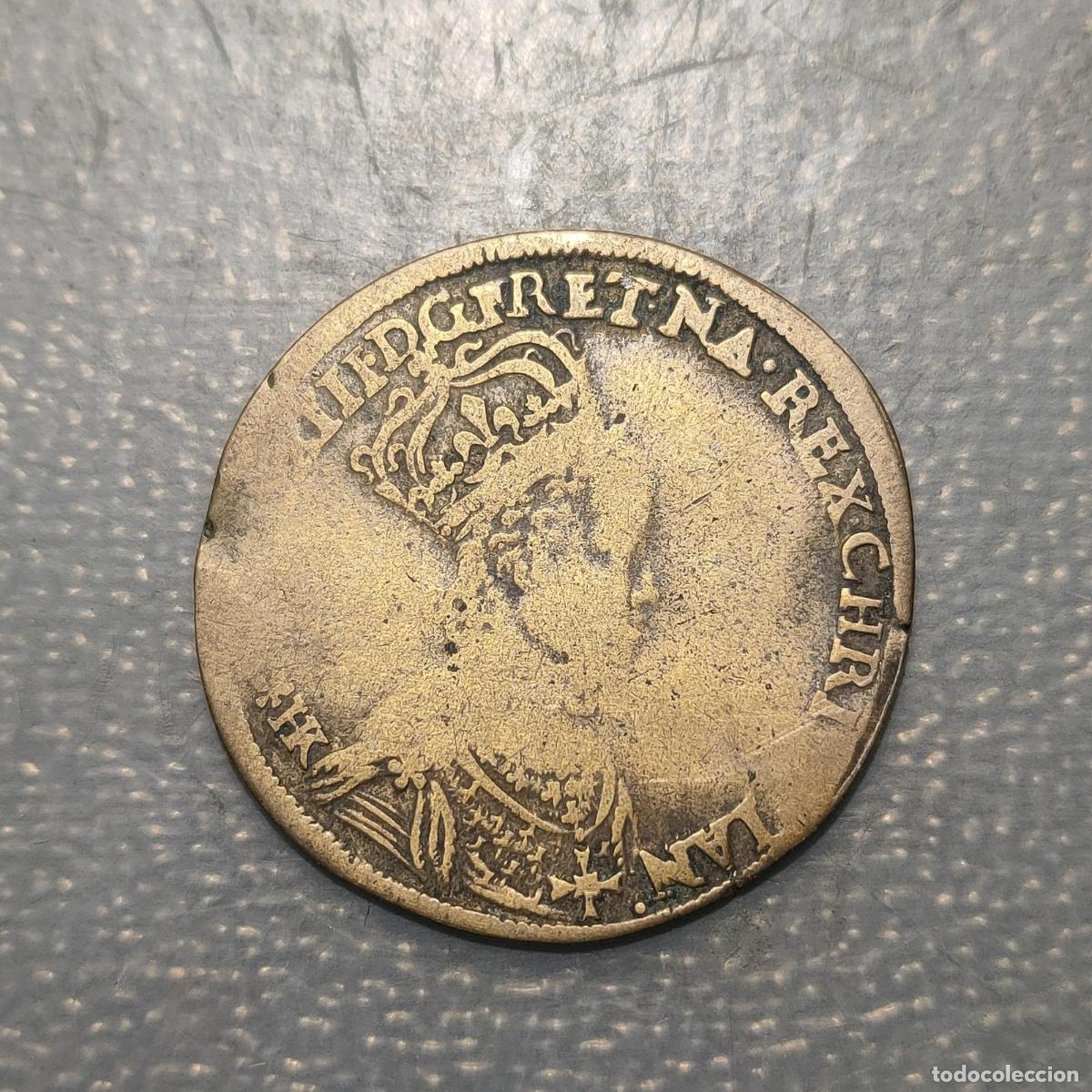 Monedas antiguas de Europa: FRANCIA FRANCE LOUIS XIII JETTON 1610 CORONACION EN REIMS