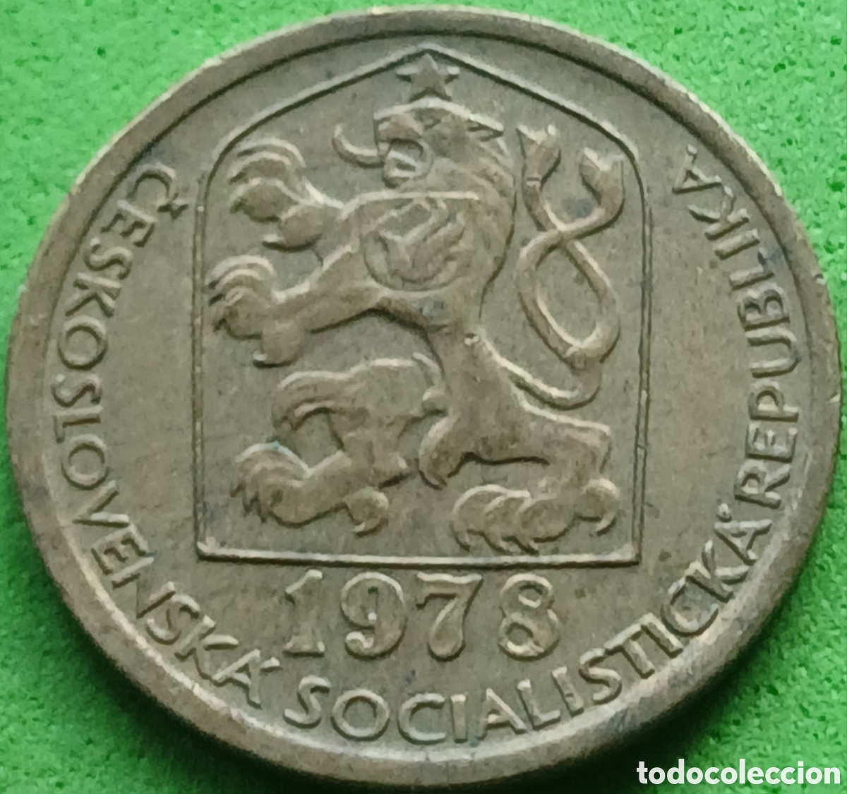Monedas antiguas de Europa: Checoslovaquia 20 hellers 1978 km#74