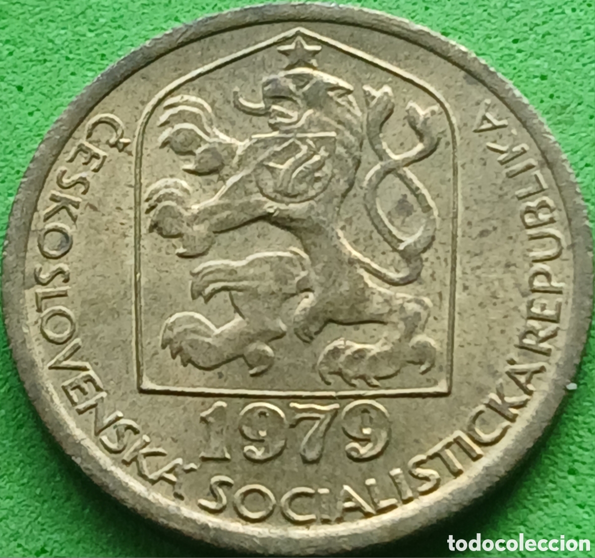 Monedas antiguas de Europa: Checoslovaquia 20 hellers 1979 km#74