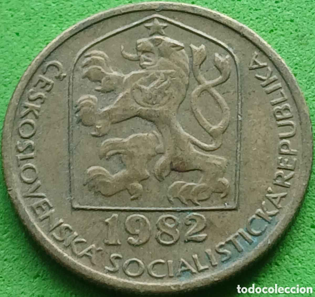 Monedas antiguas de Europa: Checoslovaquia 20 hellers 1982 km#74