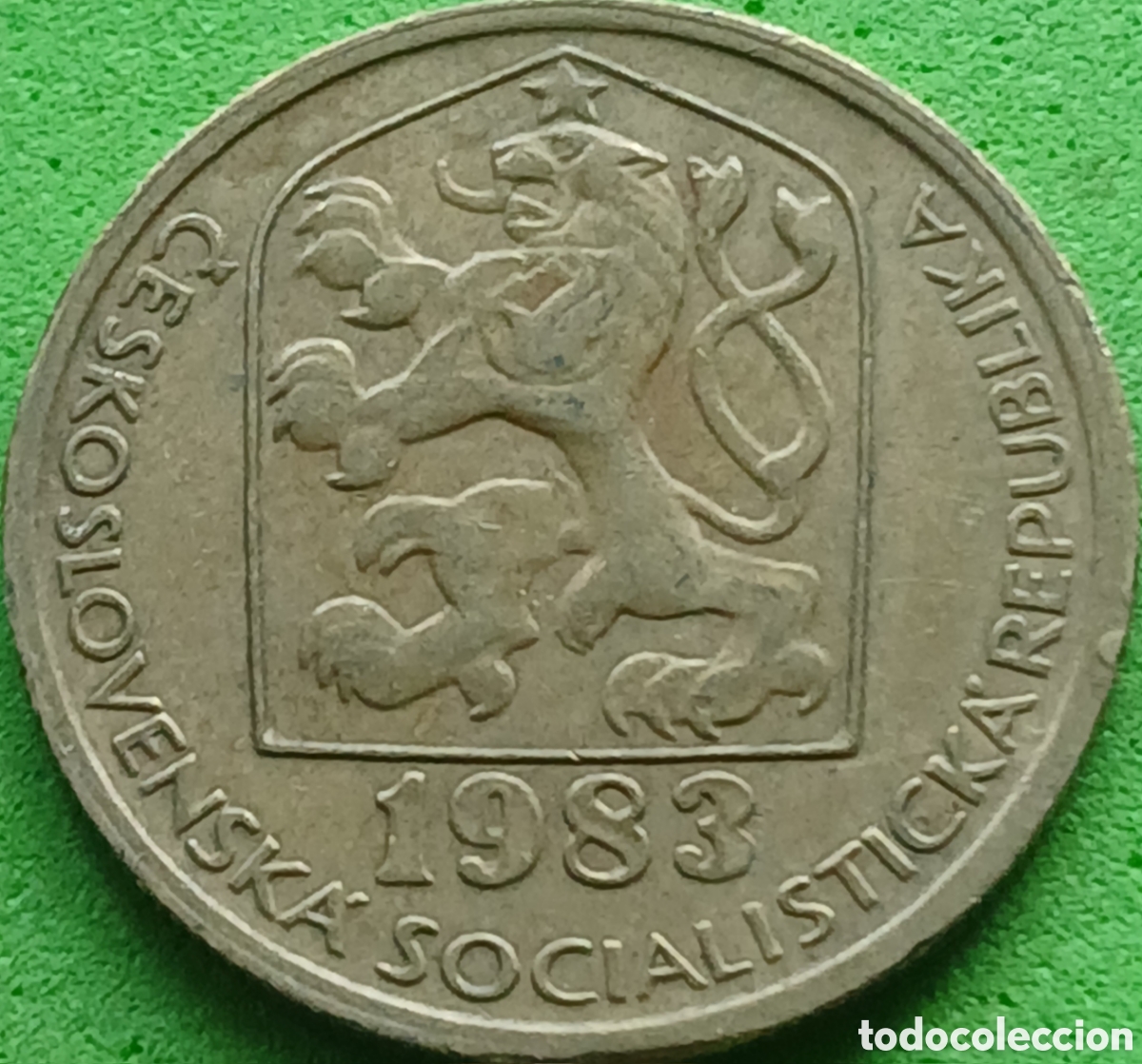 Monedas antiguas de Europa: Checoslovaquia 20 hellers 1983 km#74