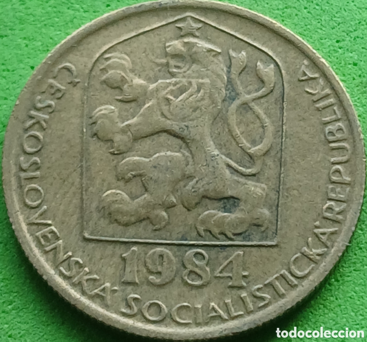 Monedas antiguas de Europa: Checoslovaquia 20 hellers 1984 km#74