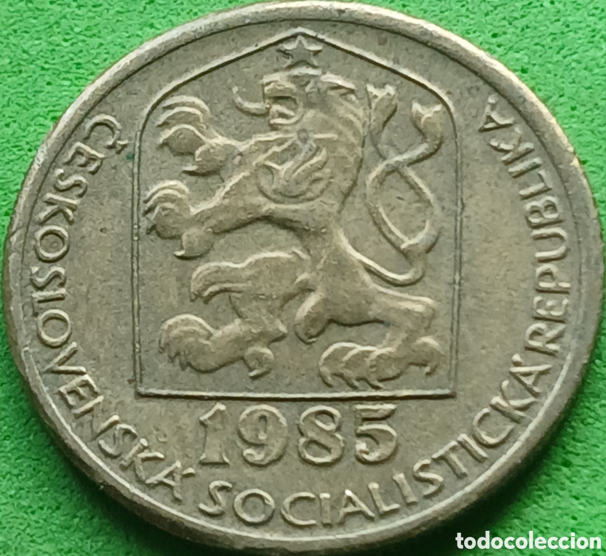 Monedas antiguas de Europa: Checoslovaquia 20 hellers 1985 km#74