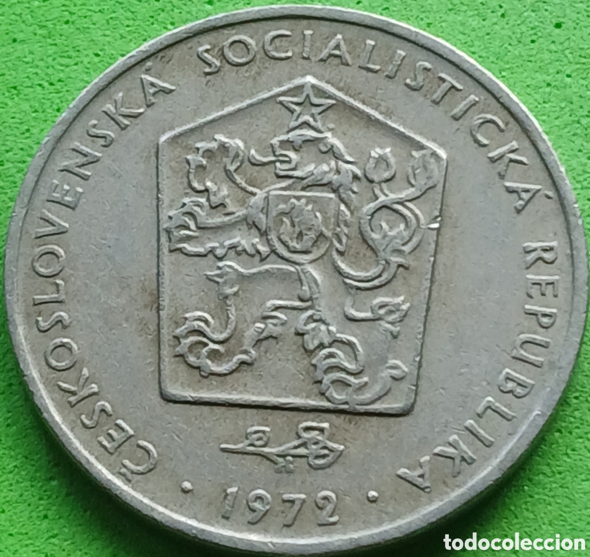 Monedas antiguas de Europa: Checoslovaquia 2 coronas 1972 km#75
